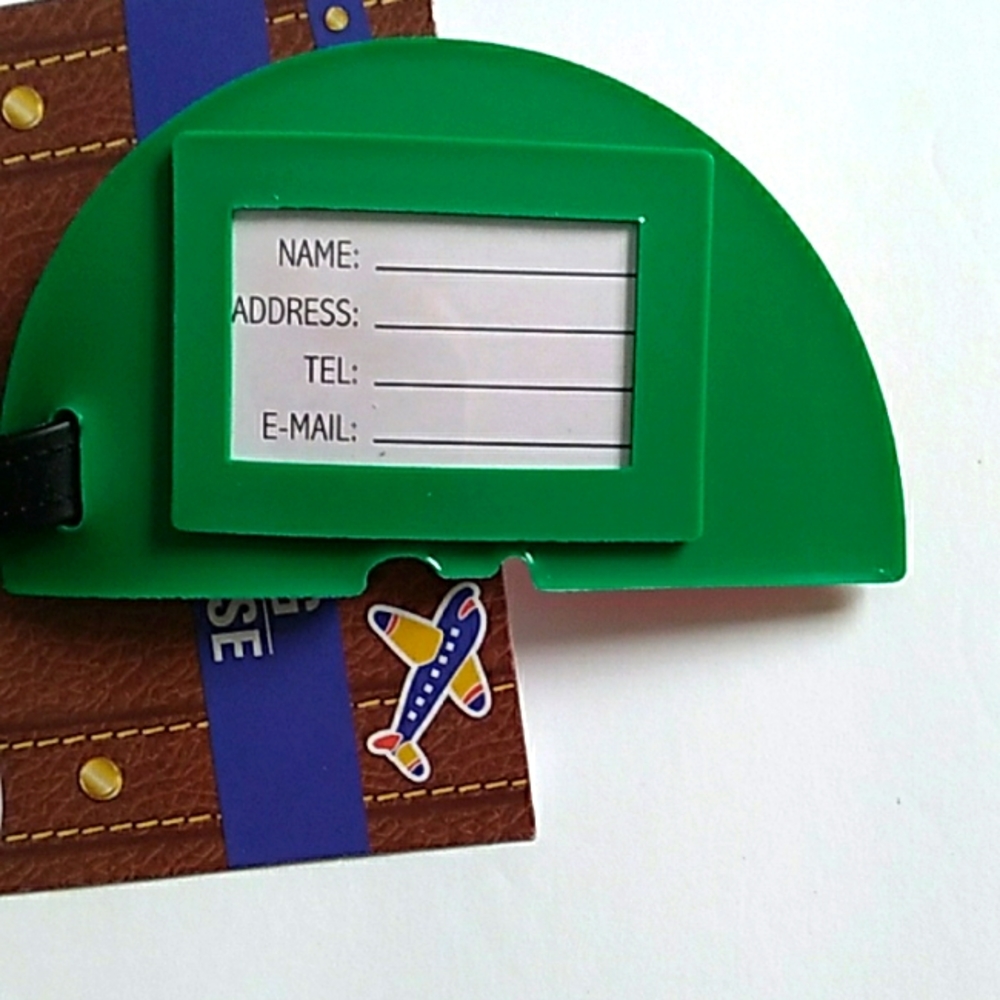 On The Go Watermelon Slice Luggage Tag - Picture 2 of 2